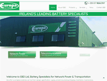Tablet Screenshot of ebd.ie